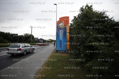 Witacze promujące Halowe Mistrzostwa Swiata w Lekkoatletyce,...