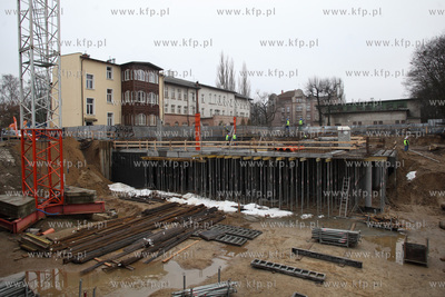 Uroczystosc wmurowania kamienia wegielnego pod budowe...