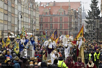 Gdansk. Orszak Trzech Kroli.
06.01.2016 
fot. Krzysztof...