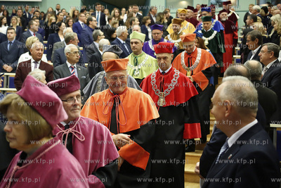 Aula wydziału Prawa i Administracji Uniwersytetu Gdańskiego....