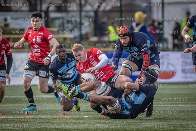 Sopot. Ekstraliga Rugby. Ogniwo Sopot - Orkan Sochaczew.
25.03.2023
fot....