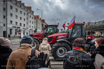 Gdańsk. Ogólnopolski protest rolników przeciwko...
