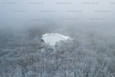 Zima w Sopocie. Nz. Opera Leśna.
08.01.2026
fot....