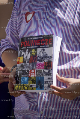 Targ Drzewny w Gdąńsku. Konferencja prasowa posła...