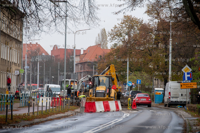 Utrudnienia na ul. Wyspiańskiego we Wrzeszczu związane...