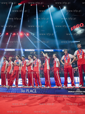 Gdansk, ERGO ARENA. Final Ligi Swiatowej Siatkowki...