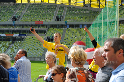 Gdansk Letnica. Dzien otwarty nowego gdanskiego stadionu...