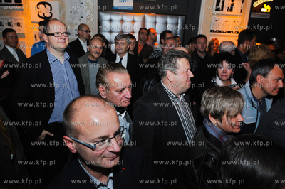 Sopot. Klub Atelier. Regionalny pomorski wieczor wyborczy...