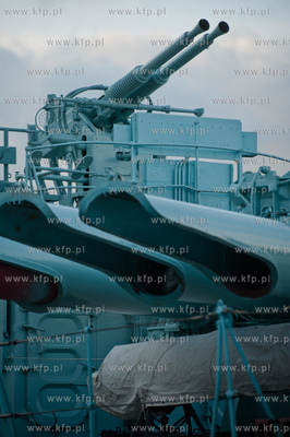 Gdynia. Skwer Kosciuszki. Okret - muzeum ORP Blyskawica...