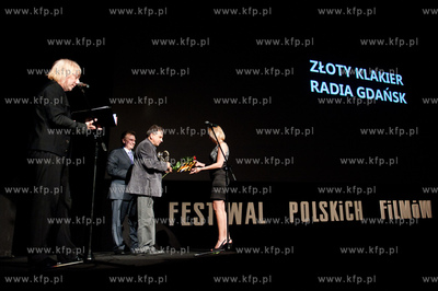 37 Gdynia Film Festival. Wreczenie nagrod pozaregulaminowych....