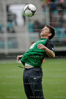 Gdynia. Stadion Miejski. Otwarty dla publicznosci trening...