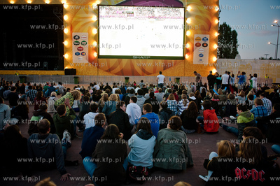 Gdansk. Fanzone - Strefa Kibica. Relacja meczu Mistrzostw...