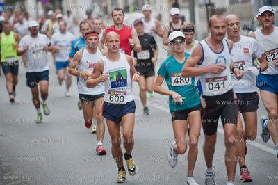 Gdynia. Ulica Swientojanska. XVIII Maraton Solidarnosci....