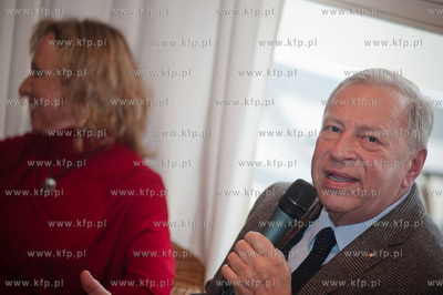 Gdynia. Restauracja F.Minga. Spotkanie z Jerzym Stuhrem...