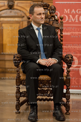 Gdansk. Dwor Artusa. Uroczystos rozdania nagrod Orlow...