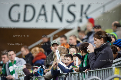 Gdansk. PGE Arena. Mecz o mistrzostwo Ekstraklasy....
