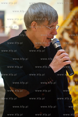 Gdansk. CH. Galeria Baltycka. Konferencja prasowa poprzedzajaca...