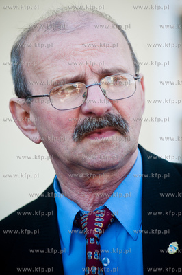 Gdansk. Zajezdnia Tramwajowa ZKM. Konferencja prasowa...