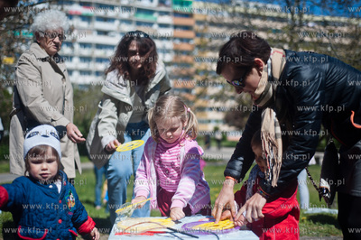 Gdansk. Przymorze. Festyn dla dzieci pt. Wodna Kraina...