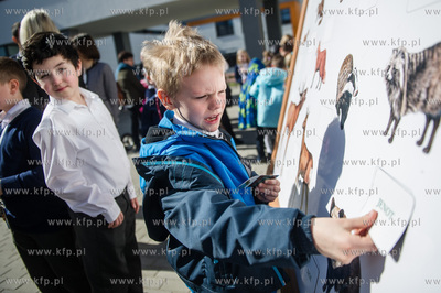 Gdansk. Uroczystosc nadania imienia Arkadiusza Arama...