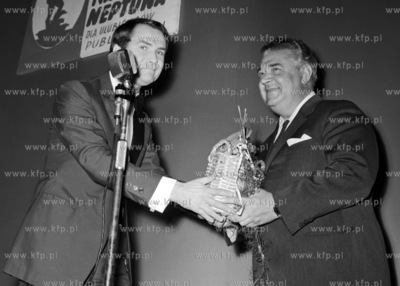 Rozdanie nagrod Neptuna w kinie Syrena w Elblagu. Mieczyslaw...