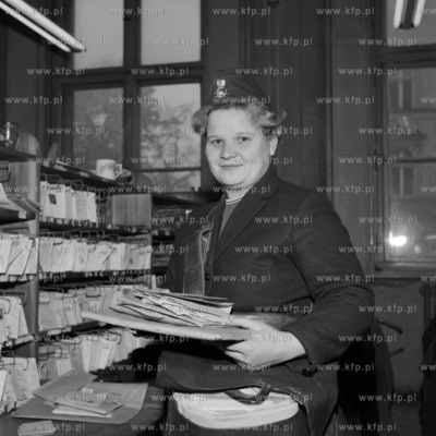 Rozdzielnia listów w urzędzie pocztowym.
10.1969
0002277z_pazdziernik1969
Fot....