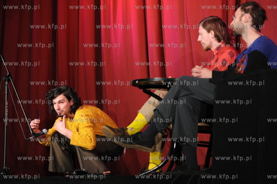 Kino Neptun, Gdansk. Wystep kabaretu Lowcy.B. n/z Mariusz...