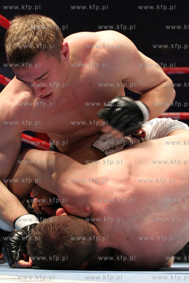Gdynia, Gala Best of the East. Nz. walka pomiedzy Piotrem...