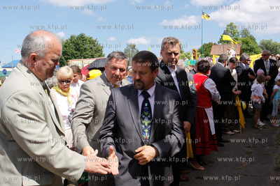 Puck XII Ogolnoswiatowy Zjazd Kaszubow. Uroczystosci...