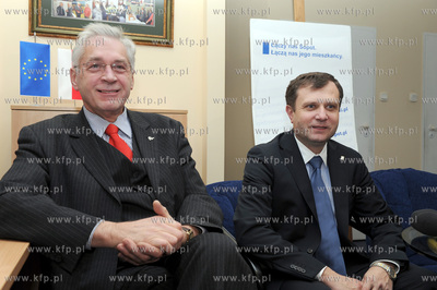 Sopot. Zakonczenie kampanii wyborczej kandydata na...