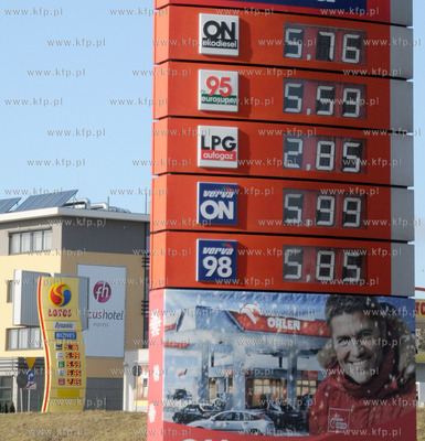 Ceny paliw na stacji Orlen
23.03.2011
Fot. Andrzej...