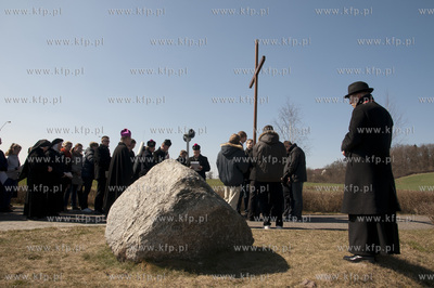 Tradycyjnie w Wielki Piatek na Gorze Jana Pawla II...