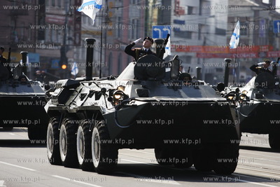 Rosja, Kaliningrad. Parada z okazji 68 rocznicy zwyciestwa...