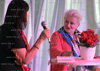 Sopot Restauracja Smak Morza. Spotkanie z Hanna Bakula...