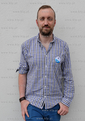 Sopot. Literacki Sopot 2014. N/z Michal Nogas dziennikarz...