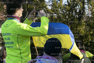 Bieg wsparcia dla Ukrainy.  Dochód z akcji przeznaczony...