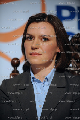 Agnieszka Pomaska - przewodniczaca PO w Gdansku .20.03.2010fot....