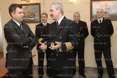 Osrodek szkoleniowy MOSG w Sopocie. Podpisanie umowy...