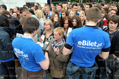 Otwarcie Gdanskiej Strefy Kibica na Placu Zebran Ludowych....