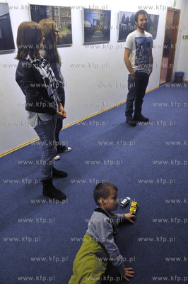 Gdansk Brzezno. Projektornia GAK. Wystawa zdjec Michala...