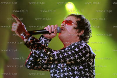 Sopot Festiwal. Zucchero. 24.08.2002 Fot. Maciej Kosycarz...