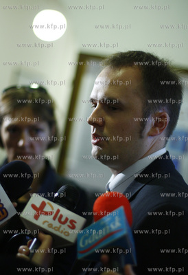 Sopot. Sesja Rady Miasta. Nz radny Pis Piotr Meller...