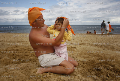 Gdansk Jelitkowo. Krasnoludki Na Plazy - happening...