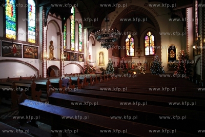 Sopot. Szopka bozonarodzeniowa w kosciele garnizonowym...