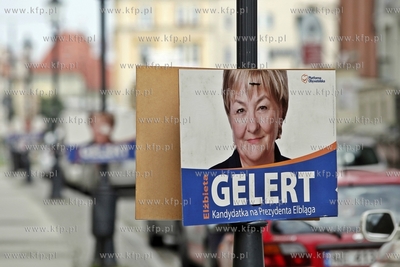 Elblag.  II  tura wyborow prezydenckich w Elblagu....