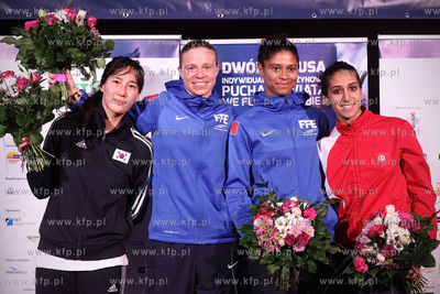 Gdańsk. Hala AWFiS. Puchar Świata we Florecie Kobiet...