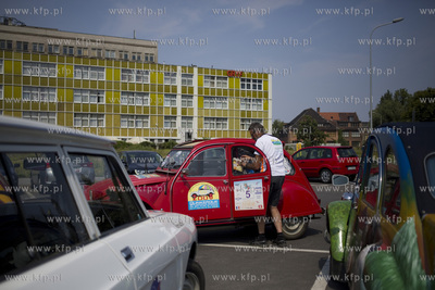 Gdańsk. Samochody marki citroen ze Światowego Zlotu...