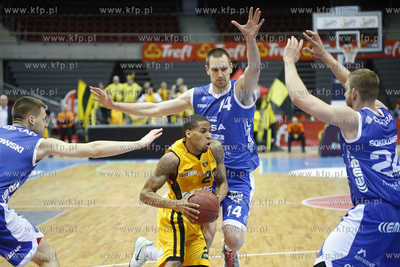 Ergo Arena. Energa Basket Liga. Trefl Sopot - Rosa...