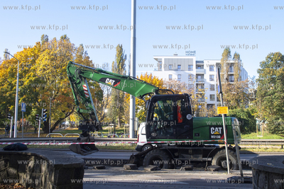 Remont prawie kilometrowego odcinka alei Grunwaldzkiej...