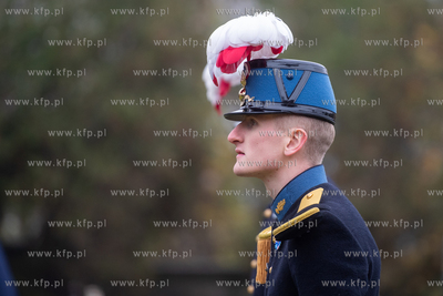 Wojskowy Cmentarz Francuski w Gdańsku. Uroczystości...
